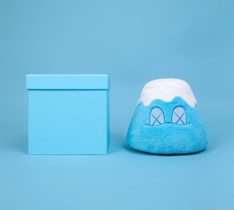 Holiday Japan Mt Fuji Plush Blue by KAWS